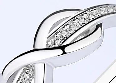 Infinity Sterling Silver Ring