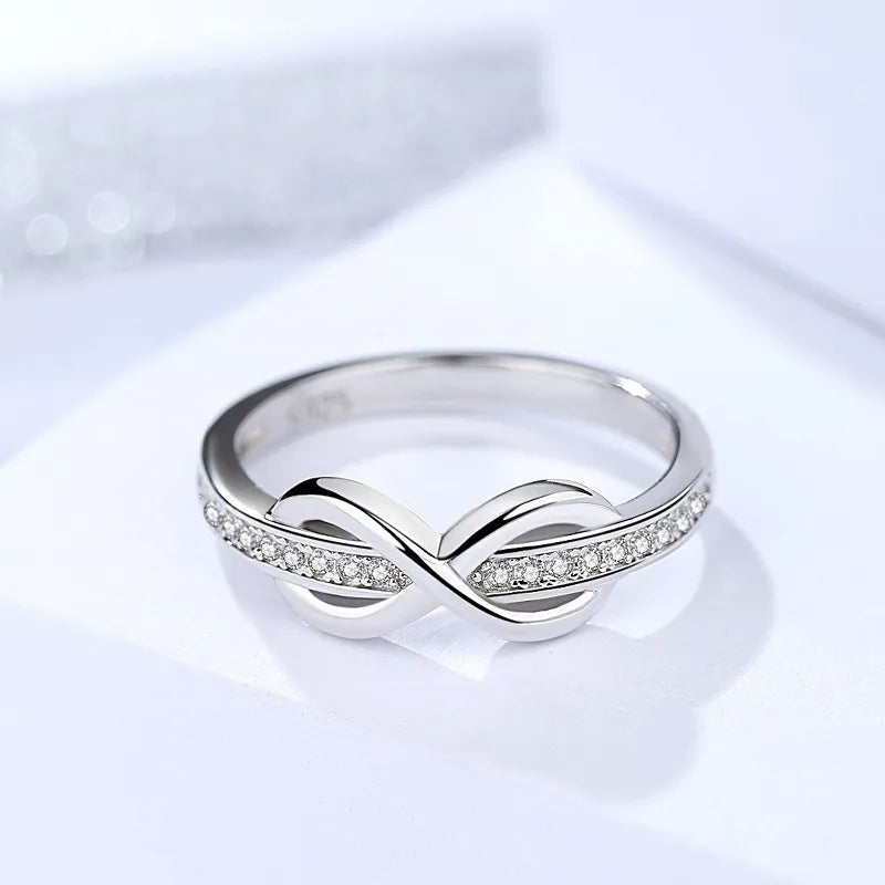Infinity Sterling Silver Ring