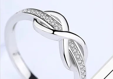 Infinity Sterling Silver Ring